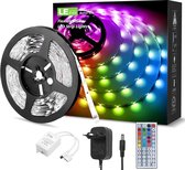 Spieringstore LED-strip - 5 meter - zelfklevend - 16 kleuren - USB