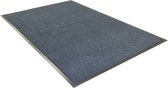 Wash & Clean "budget" schoonloop vloerkleed / entree mat, kleur "Ocean Blue", 180 cm x 120 cm.