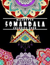 50 MANDALA coloring book