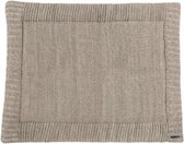 Meyco Relief Mixed Boxkleed  - 77x97cm - Zand