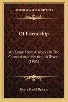 Of Friendship