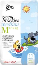 Bol.com Etos Woezel & Pip Zwembroekjes - 66 stuks (6 x 11 stuks) - Medium Zwemluiers aanbieding