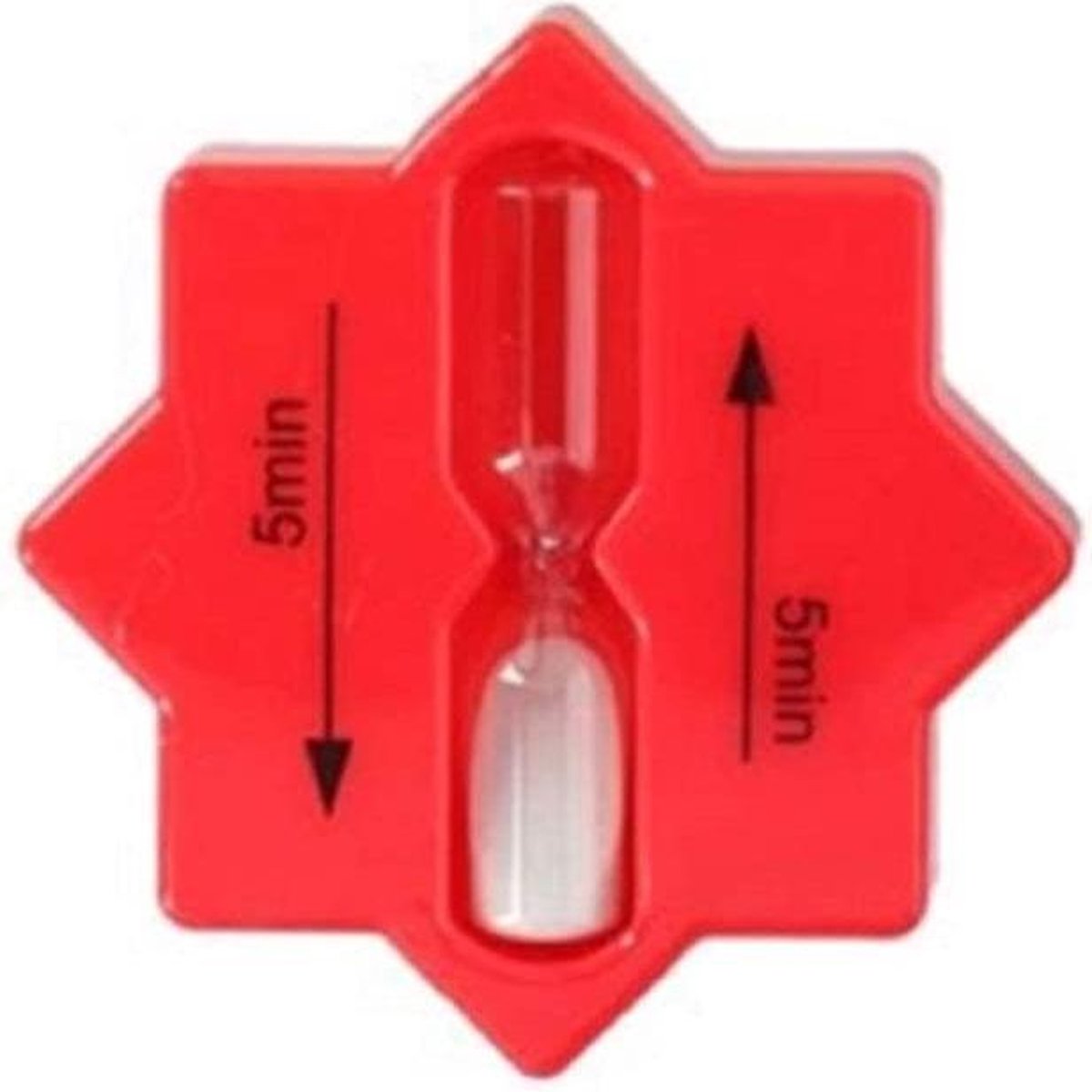 Bath & Shower Douchetimer Met Zuignap Ø 8,5 X 2 Cm Rood