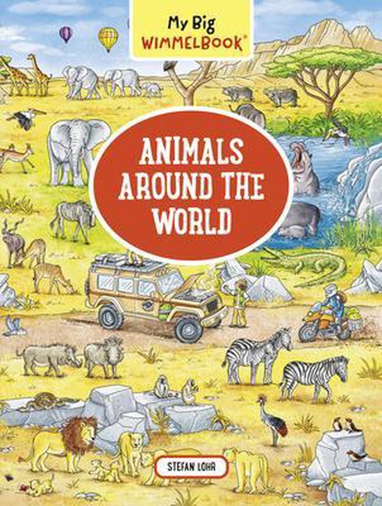 My Big Wimmelbook Animals Around World - cover