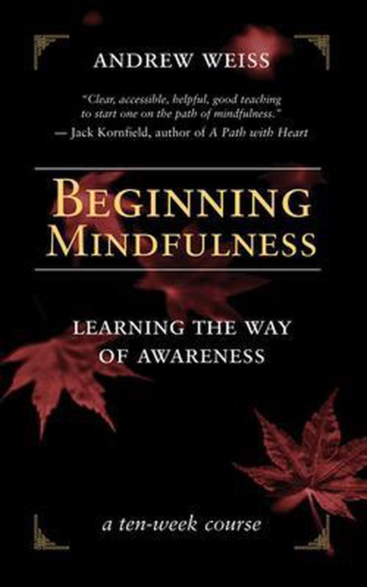 Beginning Mindfulness - cover