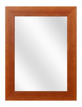 Spiegel met Brede Houten Lijst - Kersen - 30x40 cm