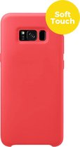 Pless Telefoonhoesje - Back Cover - Geschikt Voor Samsung Galaxy S8+ - Rood