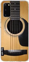 Casetastic Samsung Galaxy S20 4G/5G Hoesje - Softcover Hoesje met Design - Guitar Print