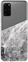 Casetastic Samsung Galaxy S20 Plus 4G/5G Hoesje - Softcover Hoesje met Design - Marble Transparent Print