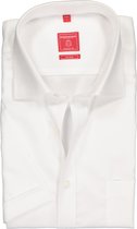 Redmond regular fit overhemd - korte mouw - wit - Strijkvriendelijk - Boordmaat: 37/38