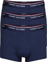 Tommy Hilfiger trunks (3-pack) - heren boxers normale lengte - blauw -  Maat: S