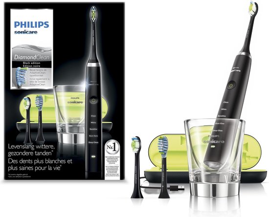 Philips Sonicare DiamondClean HX9353/56 - Elektrische tandenborstel - Zwart