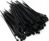 500 stuks kabelbinders - tyraps zwart 2,5 x 100mm