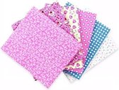 Visage Textiles Ltd Quiltstof Pakket Fat Quarters Pastel Patchwork Pink