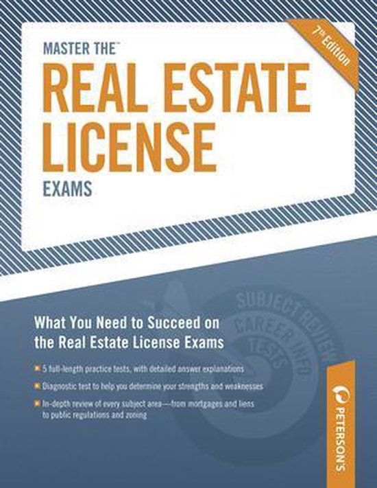 Master the Real Estate License Examinations - cover