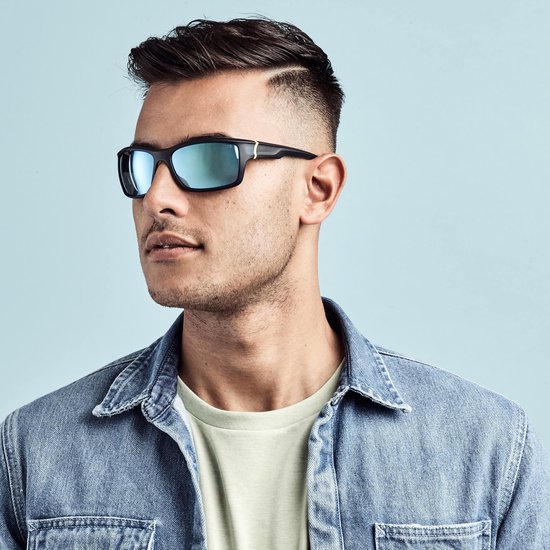 SINNER Cayo - Sportbril/ Zonnebril - Blauw/ Wit - Unisex - BIO-based frame - One size van Merkloos — afbeelding 5