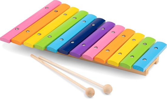 New Classic Toys Houten Speelgoedinstrument - Xylofoon 12 toons - New Classic Toys
