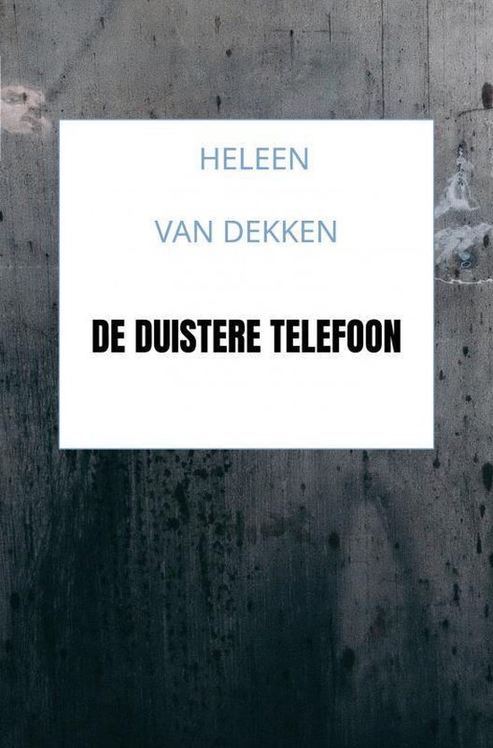 De duistere telefoon - cover