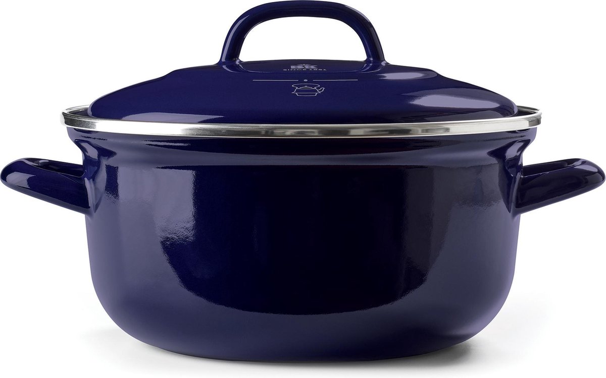 BK Indigo Braadpan - Ø 24 cm/4,22 l - Blauw - Inductie