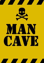 Poster - Man cave - A3