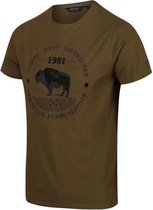 Regatta - Men's Cline IV Graphic T-Shirt - Outdoorshirt - Mannen - Maat M - Groen