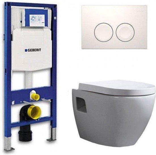 Geberit UP 100 Toiletset - Inbouw WC Hangtoilet - Daley Delta 21 | bol.com