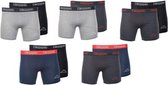 10 Pack Kappa Boxershorts Zwart Mix Heren Boxer Short M