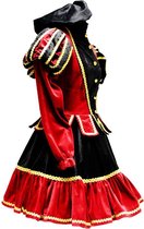 Damespiet Murcia zwart/rood (mt S)
