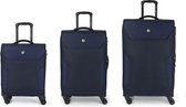 GABOL koffer Set 3 Trolley Cabin-M-L NORDIC - blauw