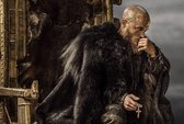 ? Vikings • Ragnar Lodbrok Jesus Cross Canvas 90x60 cm • Foto print op Canvas schilderij ( Wanddecoratie woonkamer / slaapkamer / keuken / kantoor / bar / restaurant ) / Vikings Ca