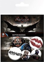 Batman Button Badges - 6 stuks