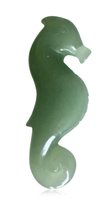 Edelsteen zeepaardje Jade