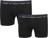 Sapph Men 2pack - Basic cotton Heren Onderbroek - Zwart - Maat L