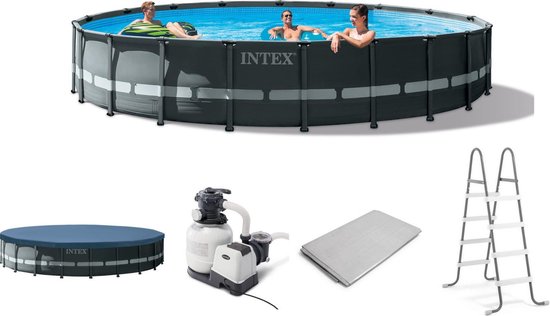 INTEX Zwembadset Ultra XTR Frame rond 610x122 cm