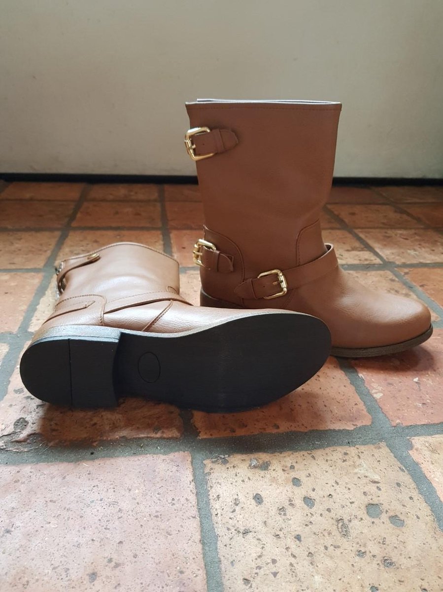 bruine laarsjes combineren