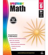 Spectrum Math Workbook, Grade 6