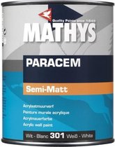 Mathys Paracem Semi-Matt (wit-blanc-white)