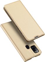 Samsung Galaxy A21s hoesje - Dux Ducis Skin Pro Book Case - Goud