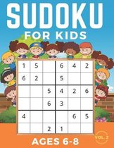 Sudoku For Kids Ages 6-8: Sudoku 6x6 Volume 2, Level