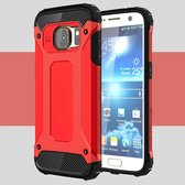 Armor Hybrid Back Cover - Samsung Galaxy S7 Hoesje - Rood