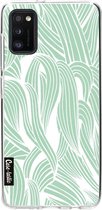Casetastic Samsung Galaxy A41 (2020) Hoesje - Softcover Hoesje met Design - Seam Foam Organic Print Print