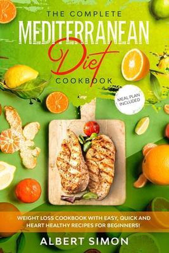 The Complete Mediterranean Diet Cookbook - cover