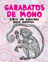 Garabatos de mono - Libro de colorear para adultos