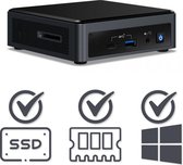 Intel NUC Compleet PC | Intel Core i3 / 10110U | 8 GB DDR4 | 120 GB SSD | HDMI | USB-C | Windows 10 Pro