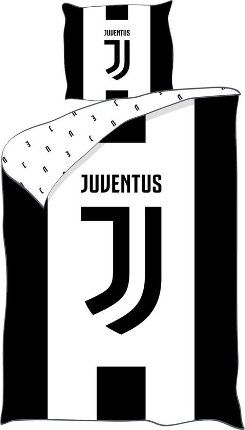 Juventus Dekbedovertrek - Eenpersoons - 140  x 200 cm - Multi