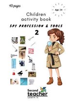 Spy Profession and Tools;children Activity Book-2