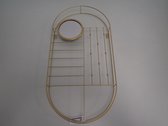Wand decoratie goud