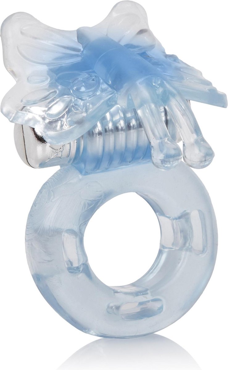 Goedkoopste Basic Essentials Butterfly Enhancer -Cockring - Transparant - Ø 40 mm