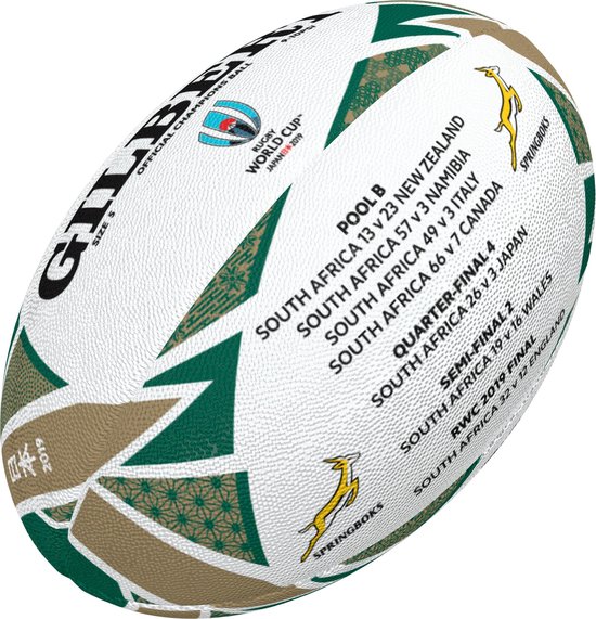 Gilbert Springboks Rugby World Cup 2019 Champions Ball | bol.com