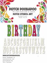 Dutch Doobadoo Dutch Stencil Art alfabet 5 (450 mm) 470.990.113